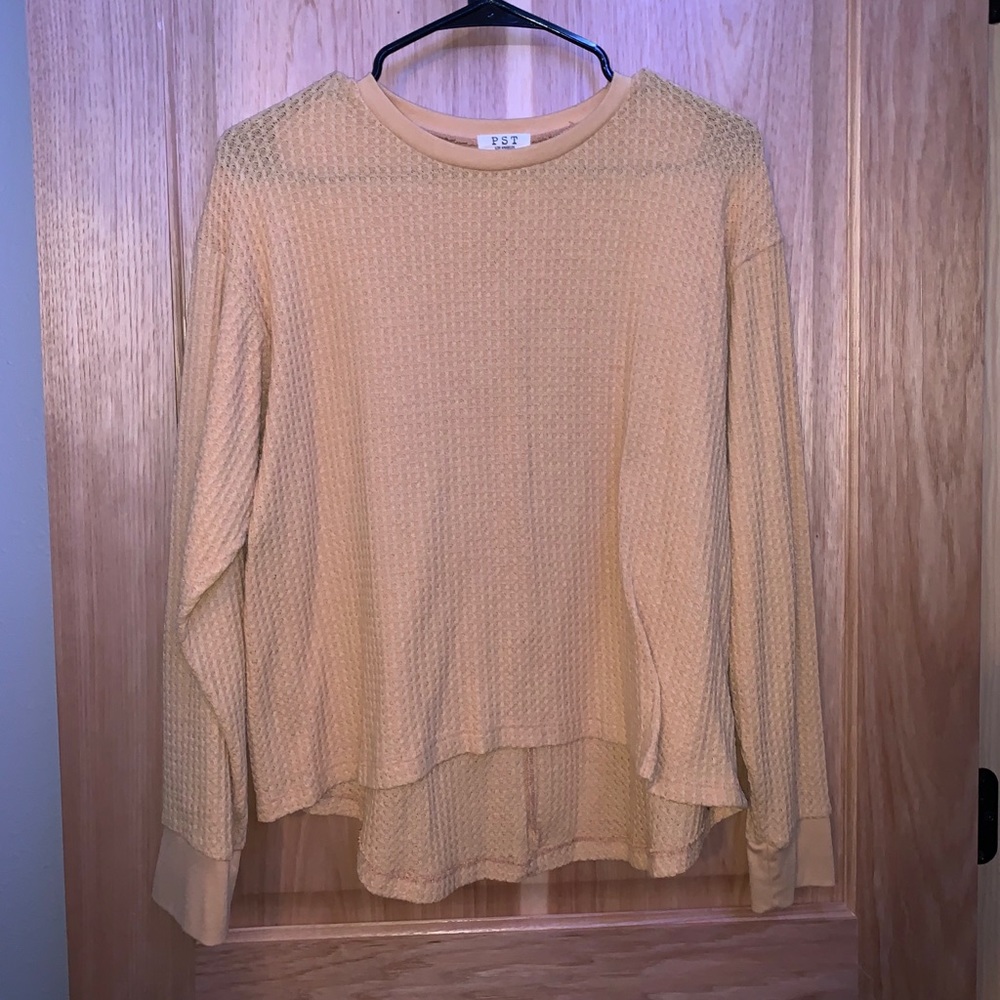 Yellow sweater
